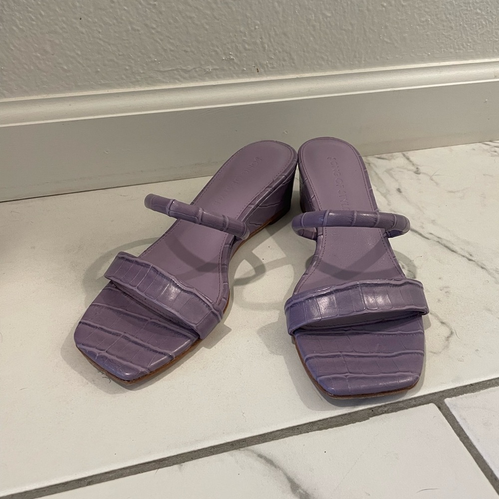 Song of style chunky heel
